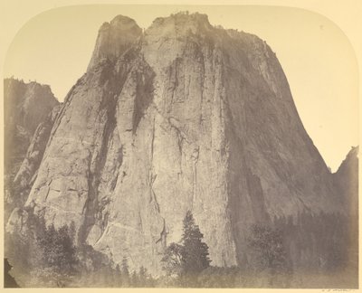 Cathedral Rock, Yosemite, No. 20 da Carleton E. Watkins